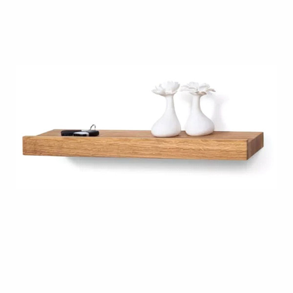 Gracie Oaks Bo Solid Wood Picture Ledge Wall Shelf Wayfair.co.uk
